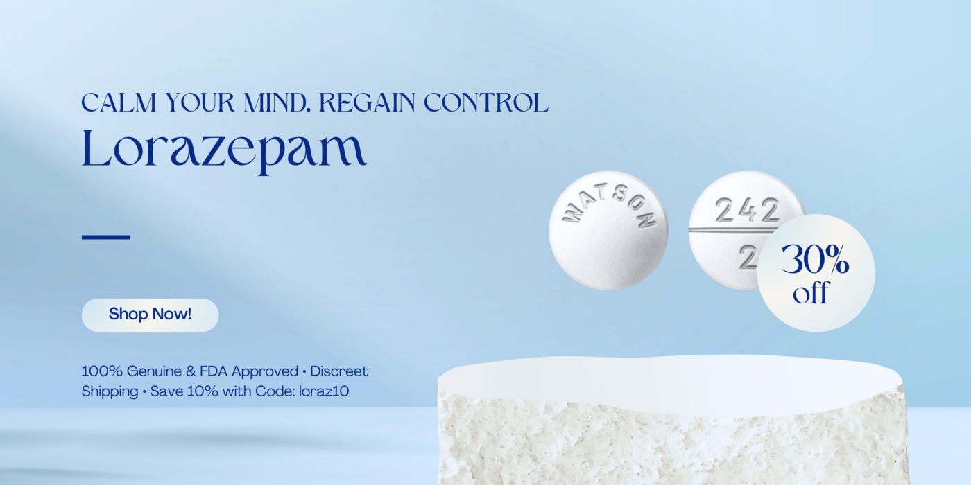 Buy Lorazepam Online – Trusted Pharmacy for Anxiety, Panic, and Insomnia Relief 5 Lorazepam